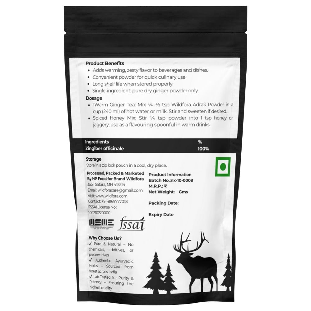 Adrak Powder Sunth churna Sonth Sounth Dry Ginger Sunthi

Secondary keywords
dry ginger powder
sunth churna
sounth powder
ground ginger
ginger powder for tea
wildfora adrak powder
pure Zingiber officinale powder