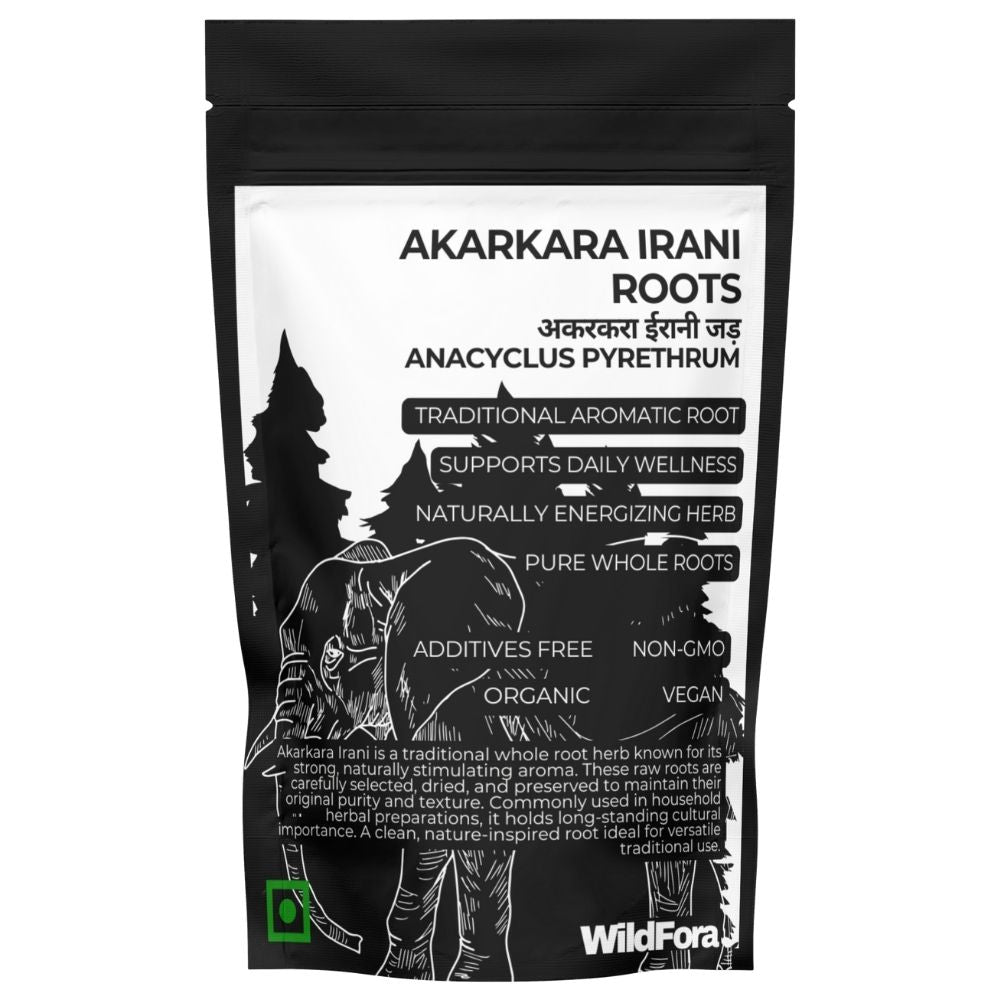 Akarkara Irani Roots whole raw herb, Akarkara Asli whole roots, Pellitory Roots raw, Pellety Roots, Anacyclus Pyrethrum roots, Wildfora Akarkara Irani, natural raw akarkara roots, wild forest pellitory roots