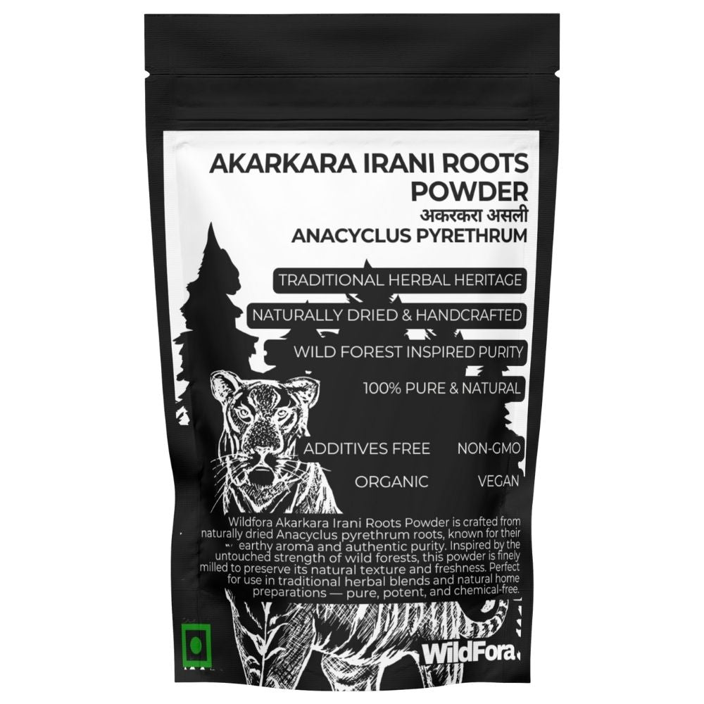 Akarkara Irani Roots Powder, Wildfora Akarkara Powder, Akarkara Asli, Anacyclus Pyrethrum Powder, Pellitory Roots Powder, Akarkara Herbal Powder, Wildfora Akarkara Irani, Akarkara Root, Akarkara Asli Churna, Anacyclus Root Powder, Wild Forest Akarkara, Herbal Akarkara Root