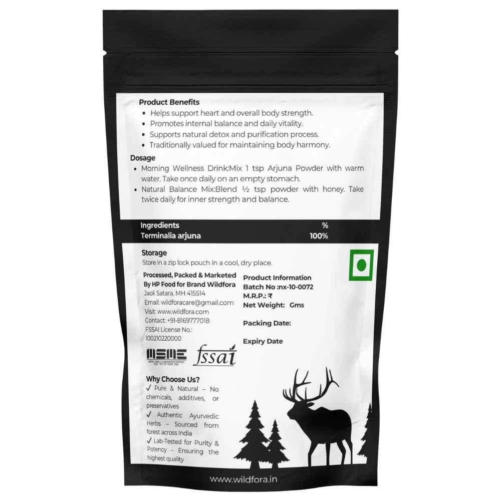 Arjuna Bark Chal Powder, Wildfora Arjuna Powder, Arjun Chal Powder, Terminalia arjuna, अर्जुन पाउडर, Arjun Churna, Arjuna Bark Powder, Wildfora Herbal Product, Wild Forest Arjun, Organic Arjuna Powder, Herbal Bark Powder, Arjuna Tree Bark, Wildfora Terminalia arjuna, Natural Arjun Chal, Herbal Arjun Powder, herbal Arjuna Chal.