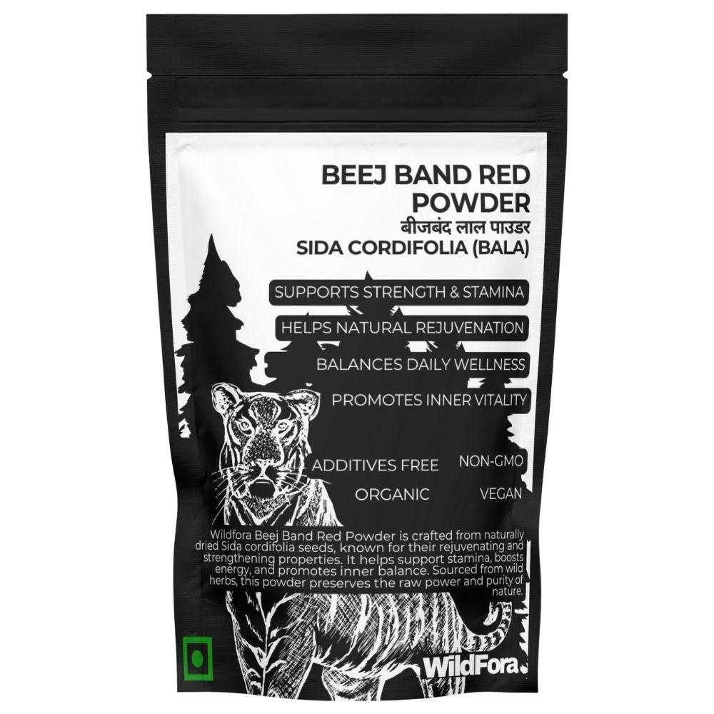 Wildfora Beej Band Red Powder, Beejband Lal, Bijband Lal, Bala, Herbal Beejband Churna, Beej Band Red Powder, Wildforest Herbal, Wildfora Herbal Product, Organic Beejband Lal Powder, Natural Beej Band Powder, herbal Beejband Churna, Wildfora Beejband Lal Herbal, Wild Forest Herbal Product, Beejband Red Seed Powder, Bala Herbal Powder, Wildfora Herbal Churna, Beejband Red Powder.