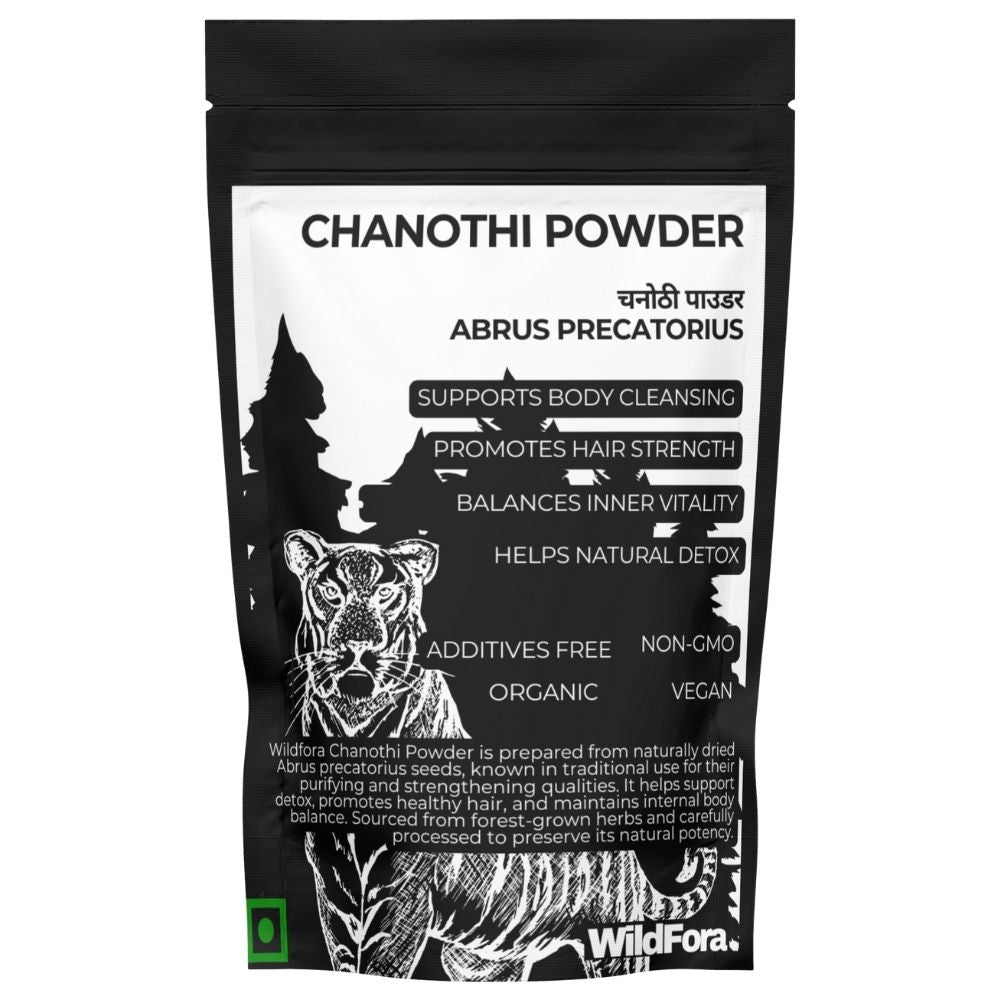 Wildfora Chanothi Powder, Guri Gunja Powder, Gunja Seeds Powder, Abrus Precatorius Powder, Crabseye Seed Powder, Gumchi Powder, Latumoni Powder, Wildfora Gunja Beej, Natural Chanothi Powder, Forest Herbal Gunja, Wildfora Chirmi Beej, Herbal Seed Powder, Wildfora Natural Herbal Product, Forest Abrus Precatorius, Wildfora Herbal Seeds.