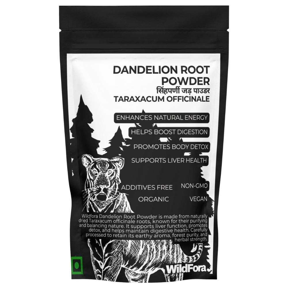 Wildfora Dandelion Roots Powder, Singhparni Jadd, Taraxacum Officinale, Dandelion Root Herbal Powder, Natural Singhparni Powder, Wildfora Herbal Product, Forest Dandelion Powder, Wildforest Singhparni, Natural Root Powder, Organic Dandelion Root Powder, Wildfora Forest Product, Herbal Root Churna, Wild Dandelion Blend, Natural Herbal Forest Powder, Wildfora Natural Product.