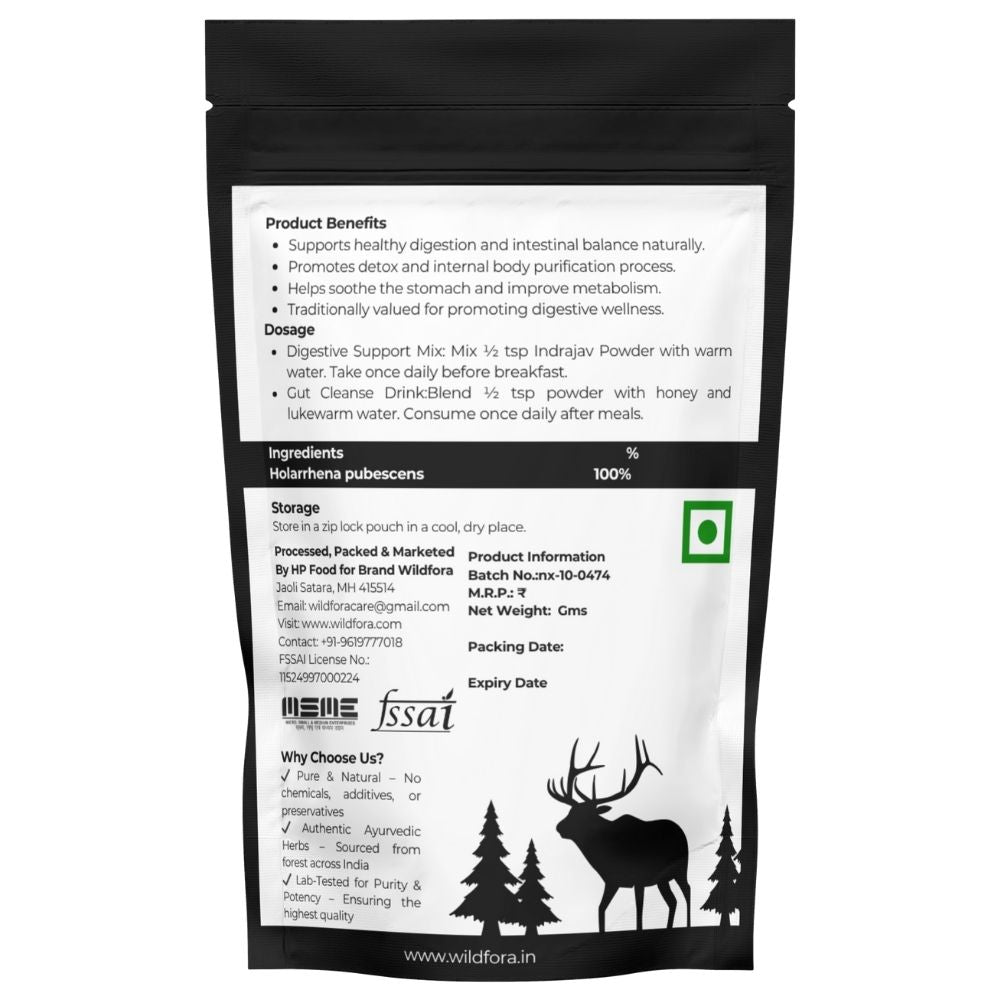 Wildfora Indrajav Powder, Indrajav Churna, Indrajau Powder, Indrajav Seeds Powder, Holarrhena Pubescens, Kadwa Indrajav, Kutaja Beej Powder, Wildfora Herbal Indrajav, Forest Indrajav Seeds, Natural Indrajau Powder, Herbal Indrajav Churna, Wildfora Indrajau Powder, Wildforest Indrajav Seeds, Holarrhena Pubescens Seed Powder, Wildfora Natural Herbal Powder.